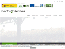 Tablet Screenshot of eventossostenibles.org